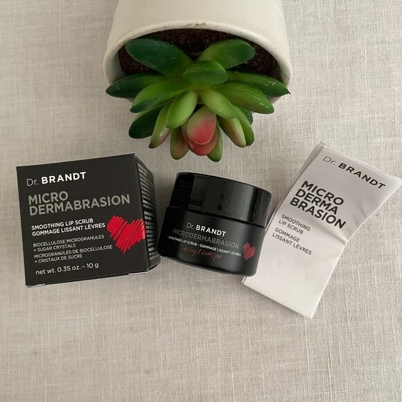 Dr Brandt Microdermabrasion Smoothing Lip Scrub Full Size 0.35oz - Picture 8 of 8